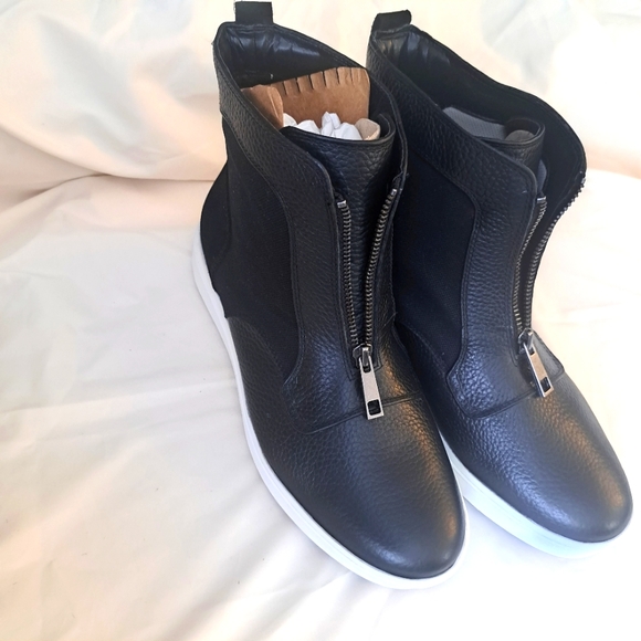 Naturalizer leather high top sneakers - Picture 3 of 7